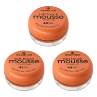 essence soft touch mousse make-up - Pack of 3 essence Cosmetics 43 Matt Toffee