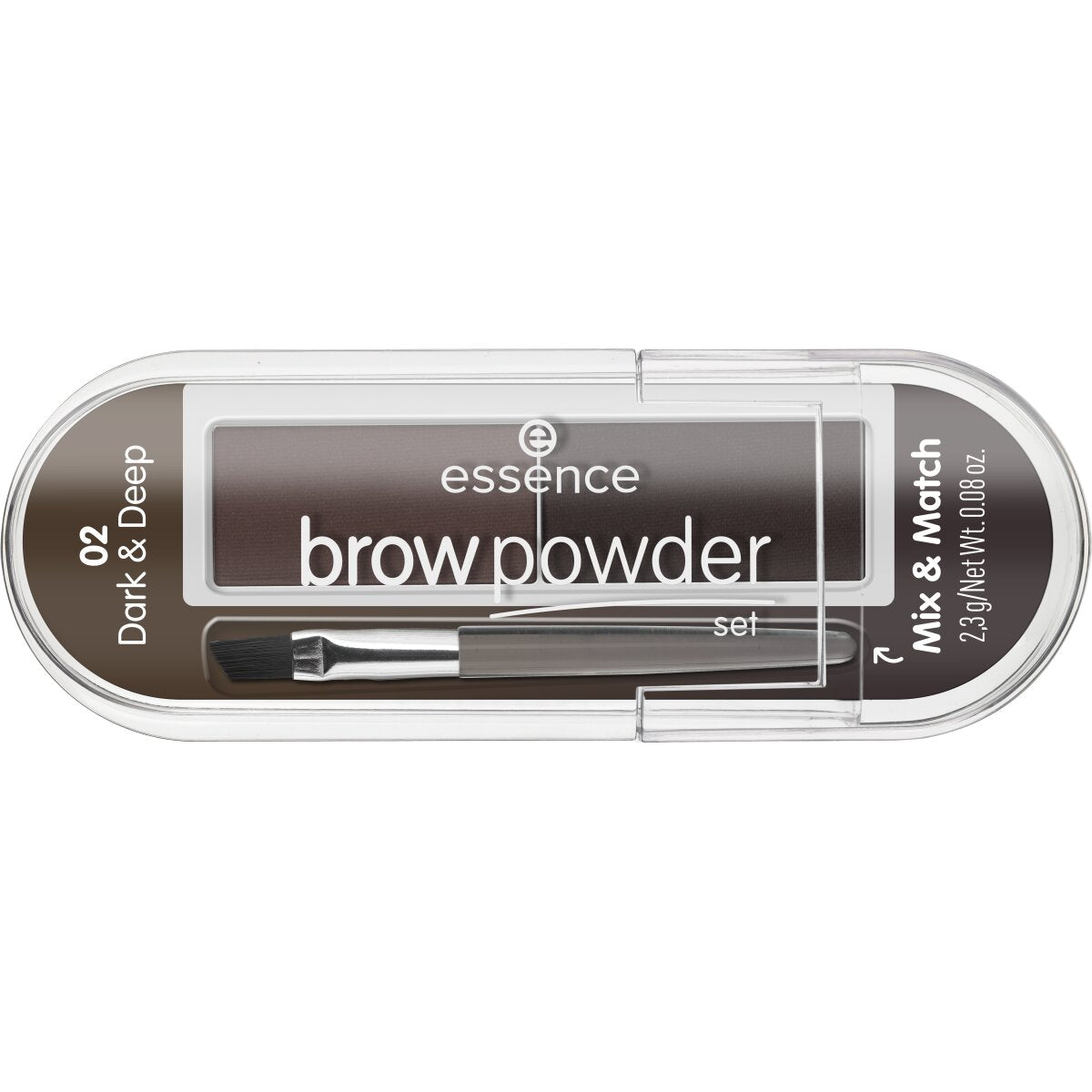 essence Brow Powder Set | 2 Shades essence Cosmetics 02 Dark and Deep