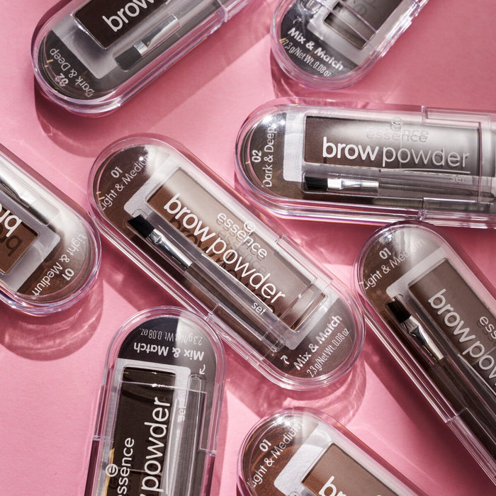essence Brow Powder Set | 2 Shades essence Cosmetics