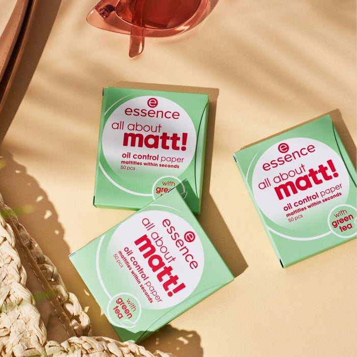 essence All About Matt! Oil Control Paper essence Cosmetics