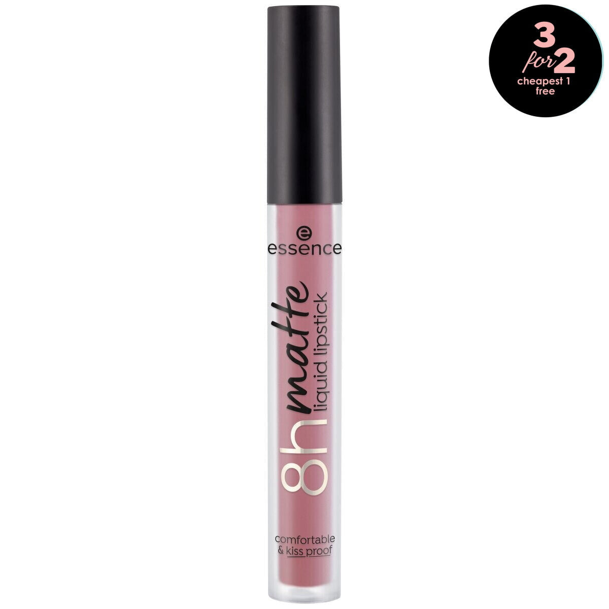 essence 8H Matte Liquid Lipstick essence Cosmetics 06 Cool Mauve