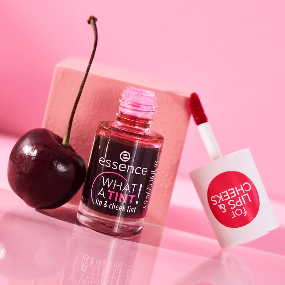 essence What A Tint! Lip & Cheek Tint 01 | Kiss From A Rose essence Cosmetics