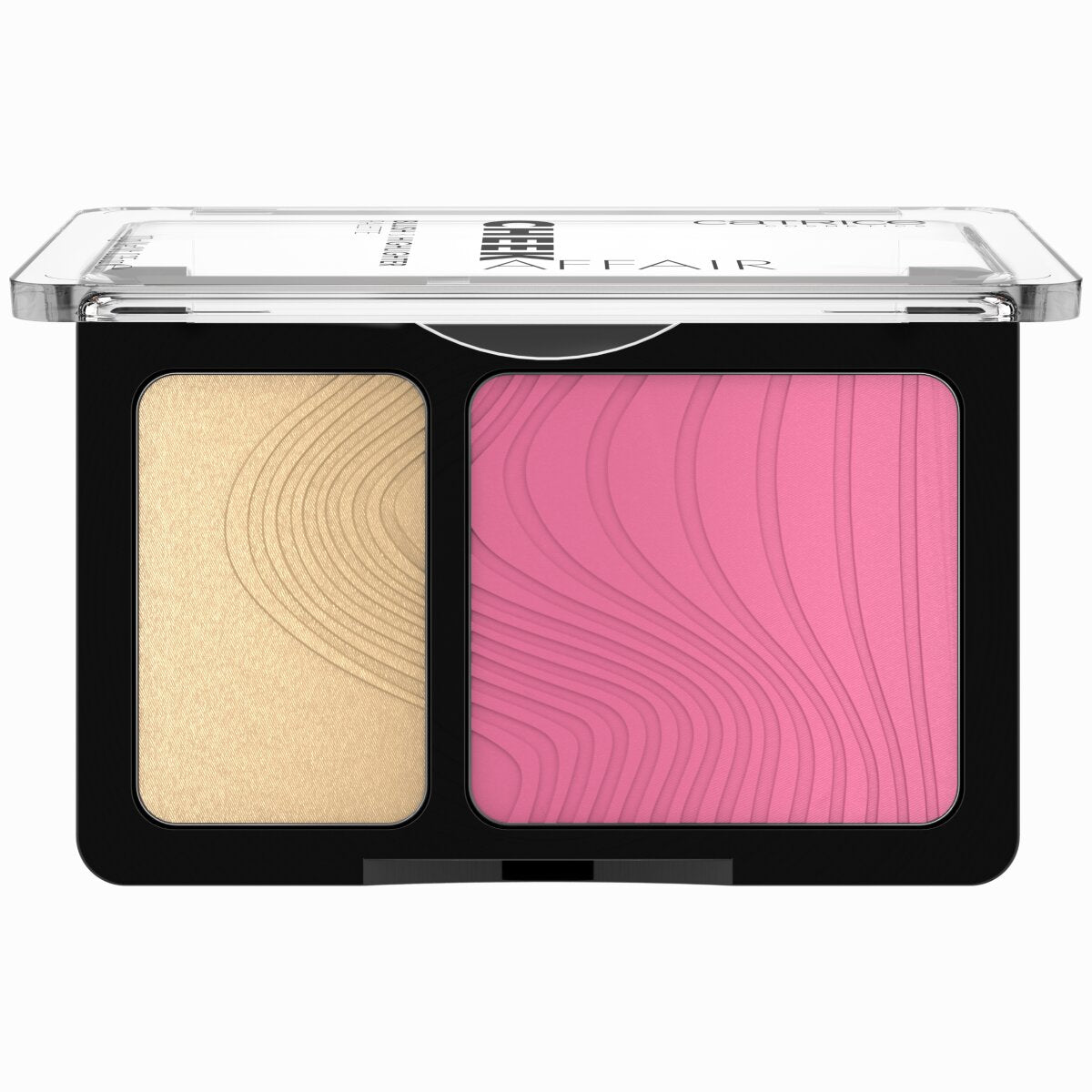 Catrice Cheek Affair Blush & Highlighter Palette Catrice Cosmetics 010 Love At First Swipe