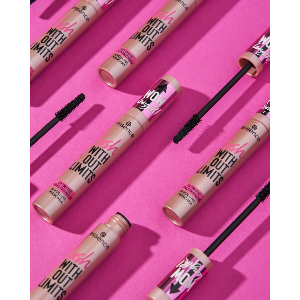 essence Lash Without Limits Extreme Lengthening & Volume Mascara 01 Ultra Black essence Cosmetics