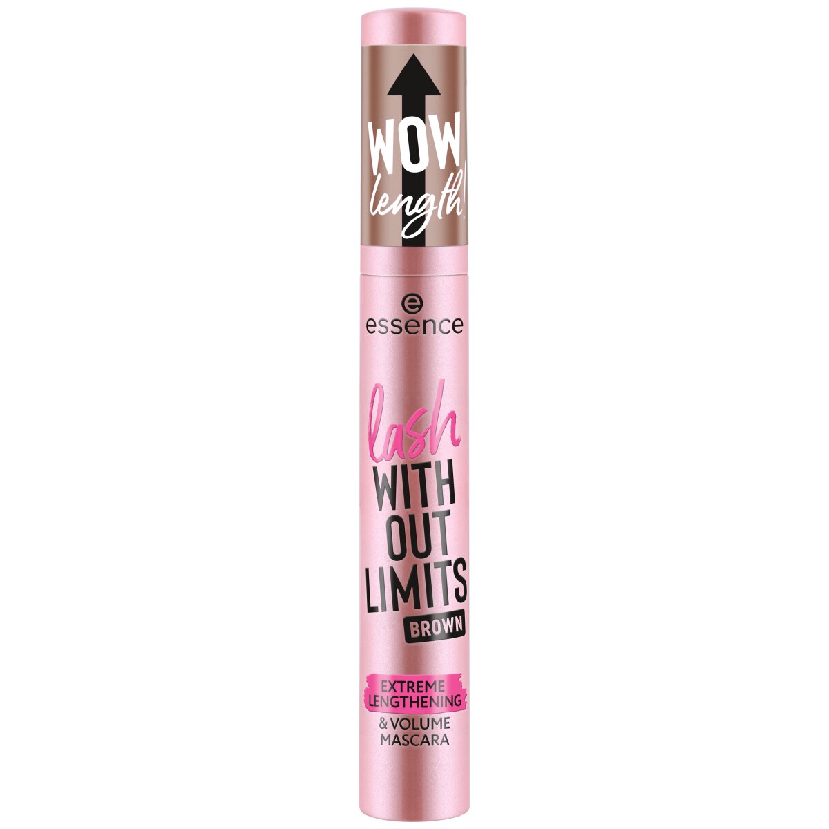 essence Lash Without Limits Extreme Lengthening & Volume Mascara 02 Brown essence Cosmetics