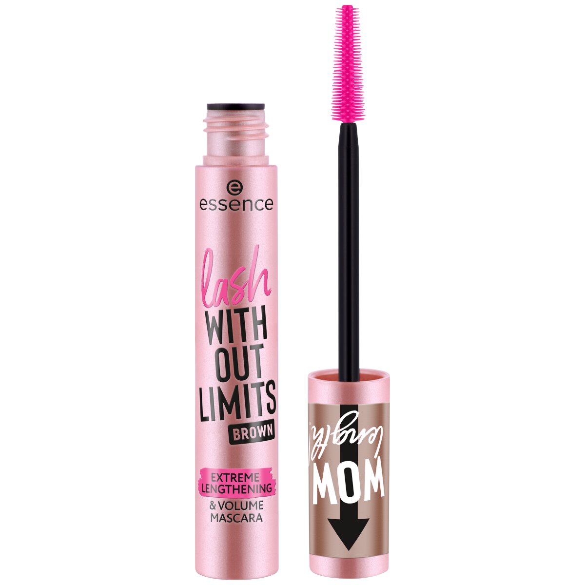 essence Lash Without Limits Extreme Lengthening & Volume Mascara 02 Brown essence Cosmetics