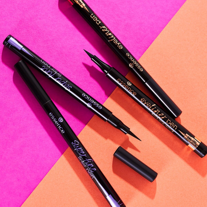 essence Super Fine Liner Pen 01 | Deep Black essence Cosmetics