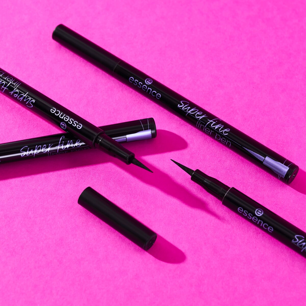 essence Super Fine Liner Pen 01 | Deep Black essence Cosmetics