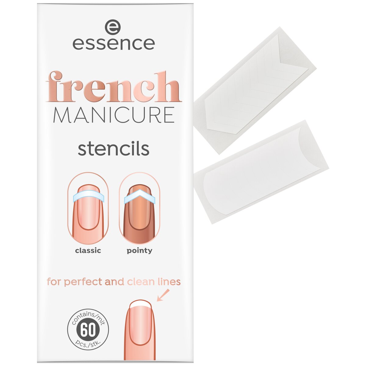 essence French Manicure Stencils 01 | French Tips & Tricks essence Cosmetics