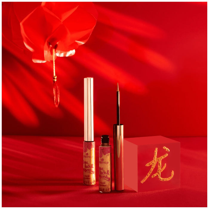 essence Love, Luck & Dragons Liquid Eyeliner 01 | Spread Your Wings And Fly essence Cosmetics