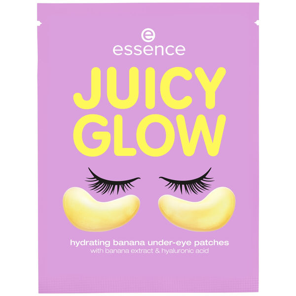 essence Juicy Glow Hydrating Banana Under-Eye Patches 01  | Banana Beam essence Cosmetics