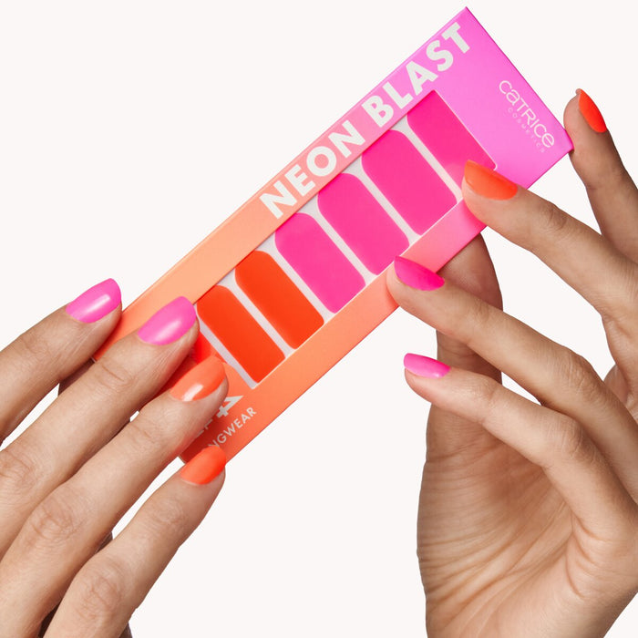 Catrice Neon Blast Nail Polish Strips 020 | Neon Thunder Catrice Cosmetics