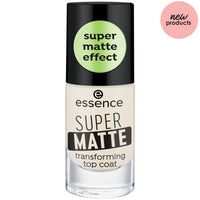 essence Super Matte Transforming Top Coat essence Cosmetics