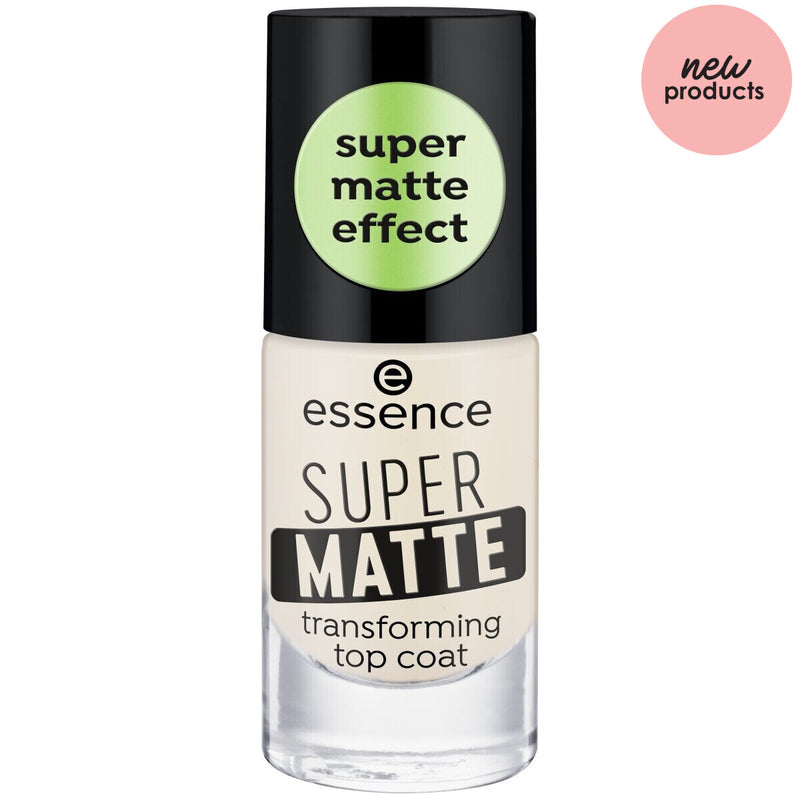 essence SUPER MATTE Transforming Top Coat Essence Cosmetics   