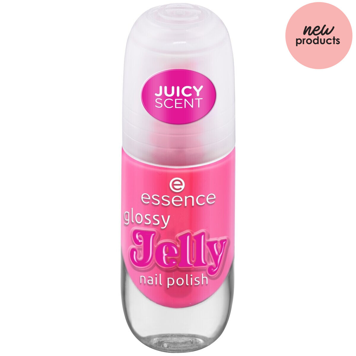 essence Glossy Jelly Nail Polish essence Cosmetics 04 Bonbon Babe