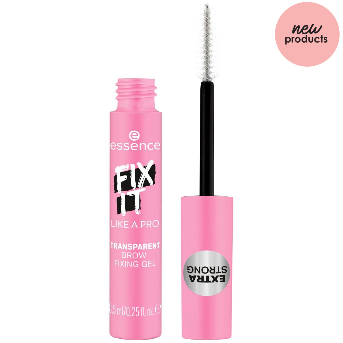 essence Fix It Like a Pro Transparent Brow Fixing Gel essence Cosmetics