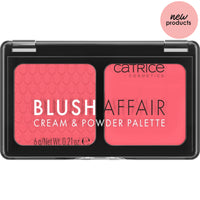 Catrice Blush Affair Cream & Powder Palette Catrice Cosmetics 010 Stunning Strawberry