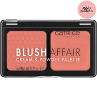 Catrice Blush Affair Cream & Powder Palette Catrice Cosmetics 040 Peach Passion
