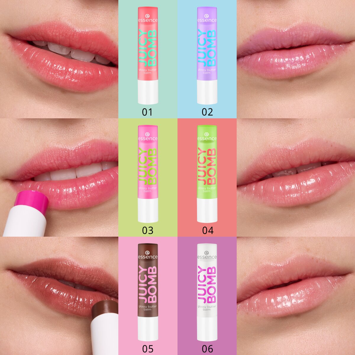essence Juicy Bomb Glossy Butter Balm essence Cosmetics