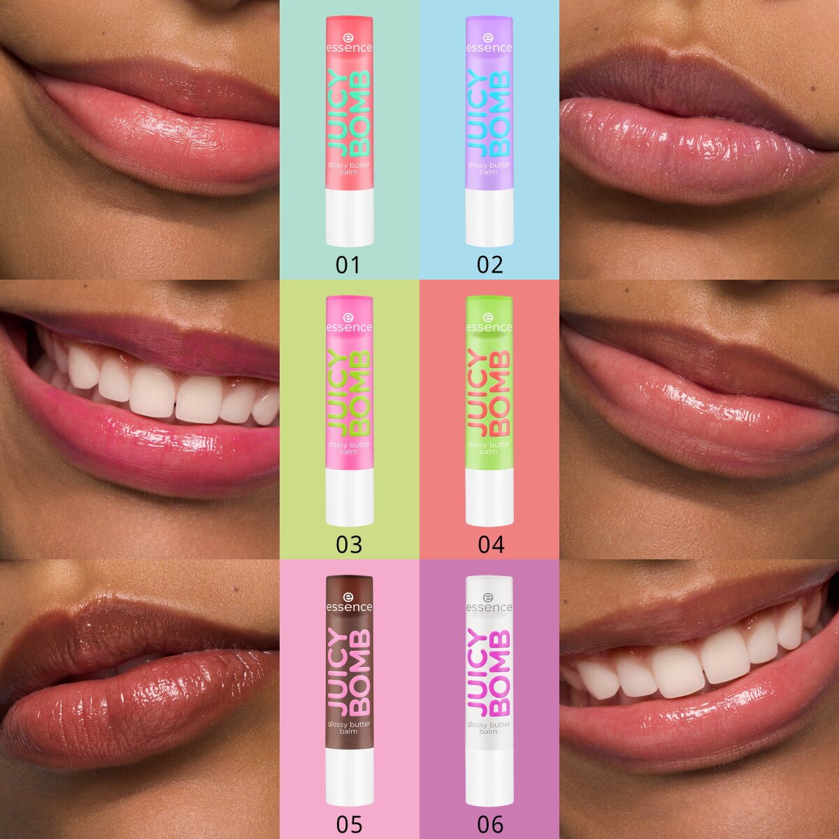 essence Juicy Bomb Glossy Butter Balm essence Cosmetics