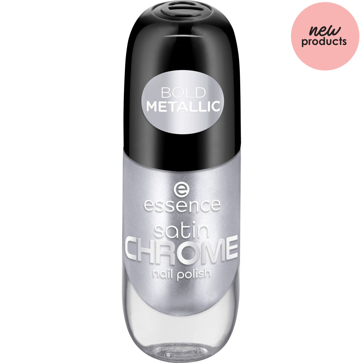 essence Satin Chrome Nail Polish essence Cosmetics 04 SteelGPT