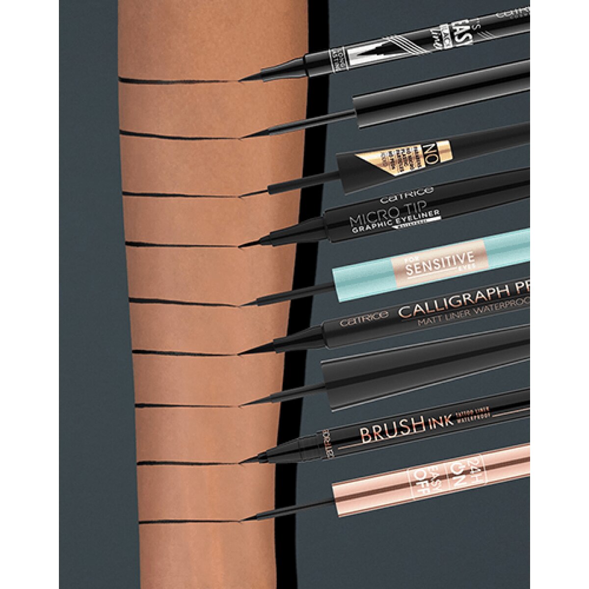 Catrice Brush Ink Tattoo Liner Waterproof 010 Catrice Cosmetics