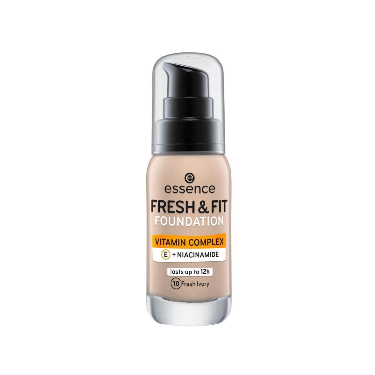 essence Fresh & Fit Foundation essence Cosmetics 10 Fresh Ivory