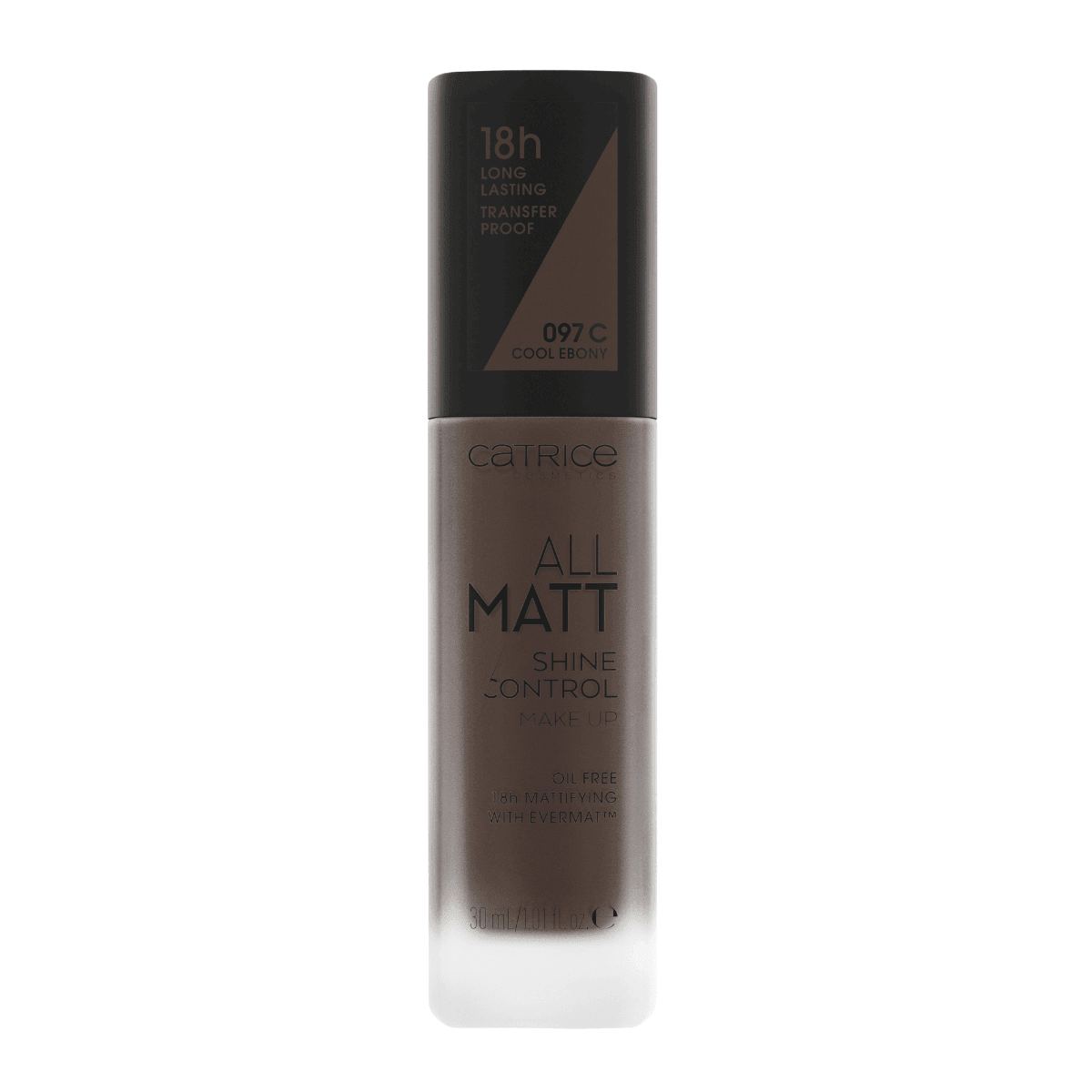 Catrice All Matt Shine Control Make Up Catrice Cosmetics Cool Ebony 097 C