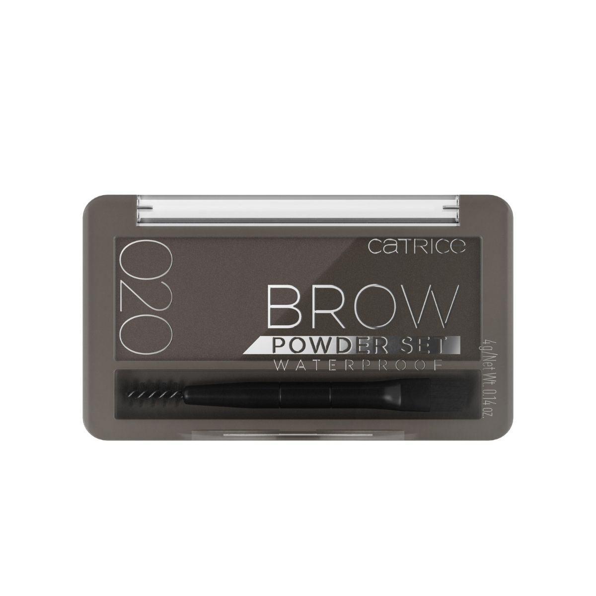 Catrice Brow Powder Set Waterproof | 2 Shades Catrice Cosmetics 020 Ash Brown