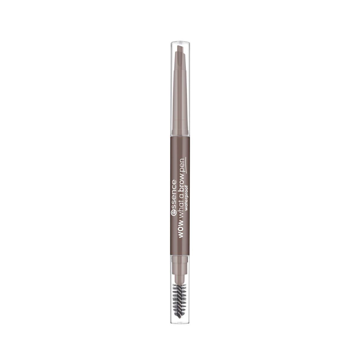 essence Wow What A Brow Pen Waterproof essence Cosmetics 01 Light Brown