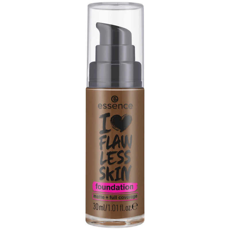 essence I Love Flawless Skin Foundation Essence Cosmetics 160 Dark Tan  