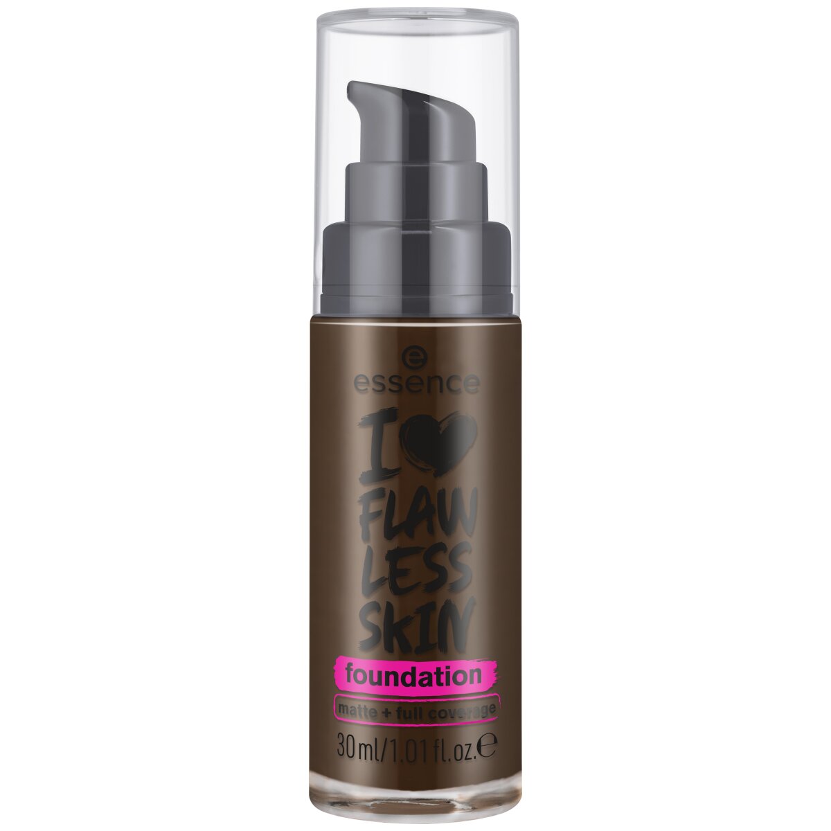 essence I Love Flawless Skin Foundation essence Cosmetics 200 Dark Deep