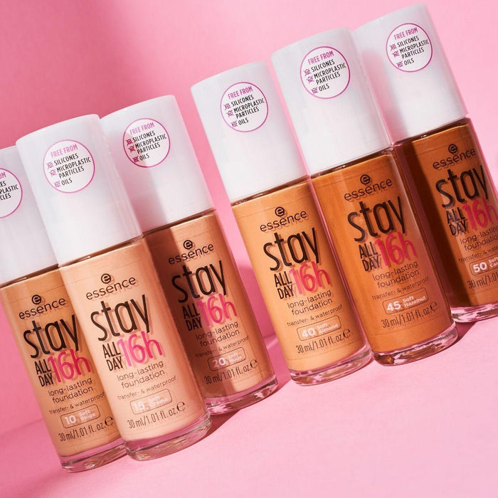 essence Stay All Day 16h Long-lasting Foundation essence Cosmetics