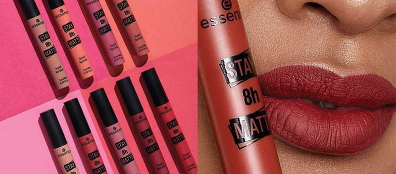 Essence Matte Lips (8 Hour stay lipstick) - House of Cosmetics 