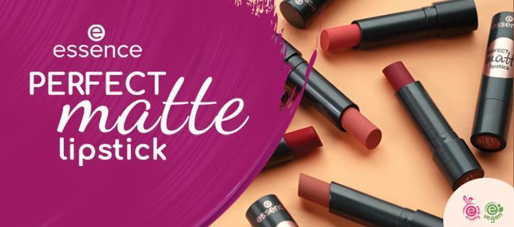 Essence Has The Perfect Matte Lipstick - House of Cosmetics 