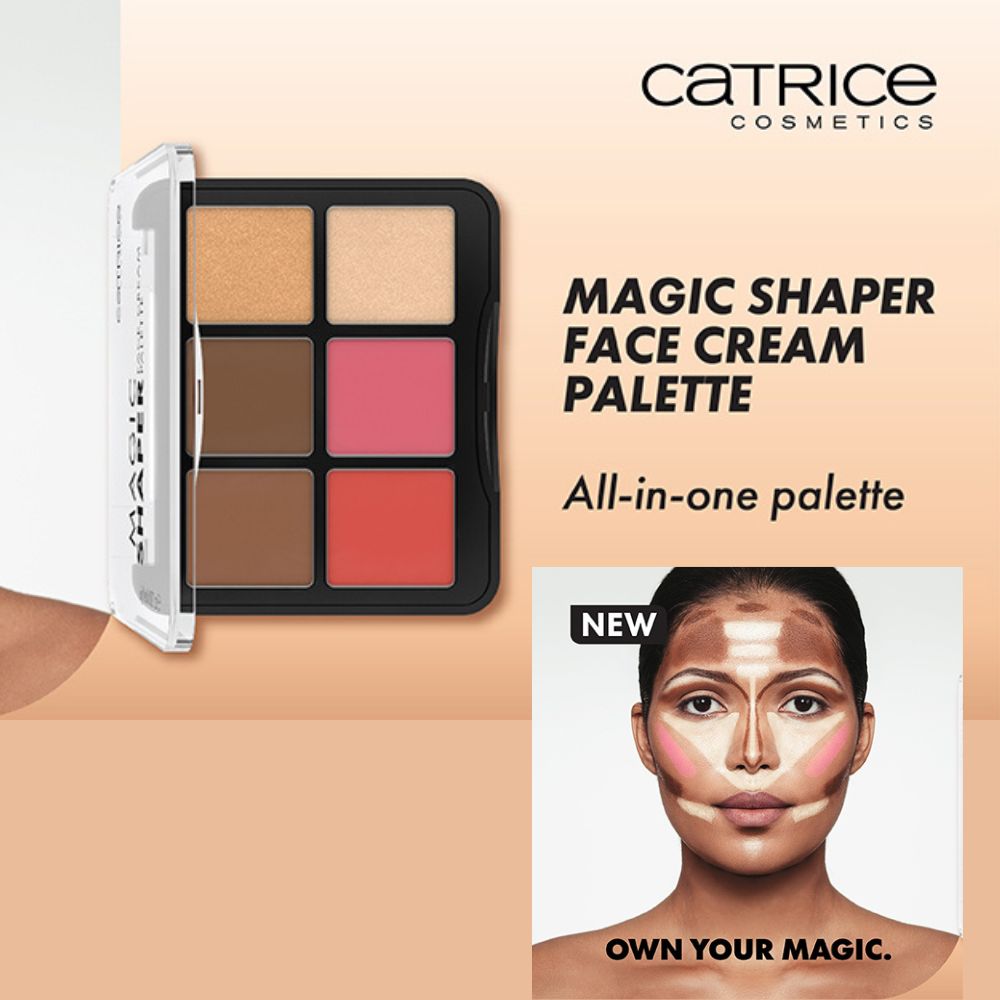 The 101 On The New Catrice Magic Shaper Face Cream Palette House Of Cosmetics 