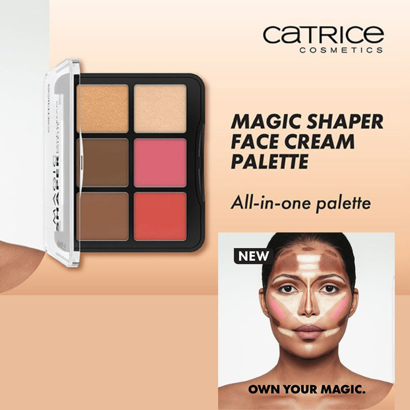 The 101 on the NEW Catrice Magic Shaper Face Cream Palette
