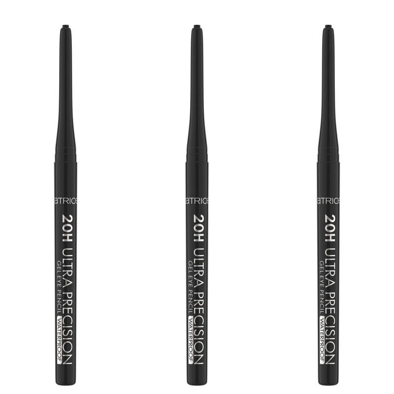 Catrice 20H Ultra Precision Gel Eye Pencil Waterproof 010 Black | 3 Pack CATRICE Cosmetics   