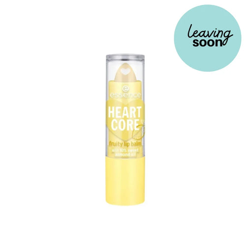 Essence Heart Core Fruity Lip Balm | 4 Shades Essence Cosmetics 04 Lucky Lemon  