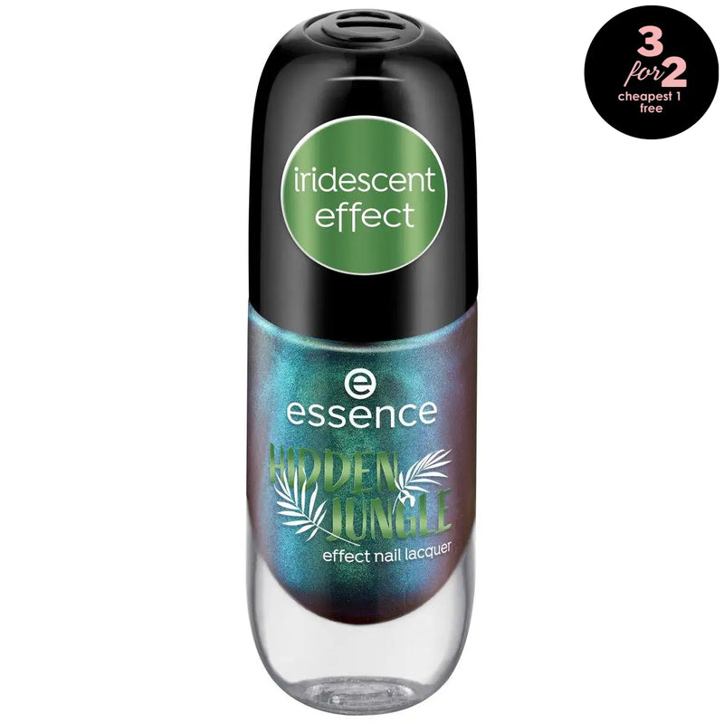 Essence Hidden Jungle Effect Nail Lacquer Essence Cosmetics 02 Misty Shadows  
