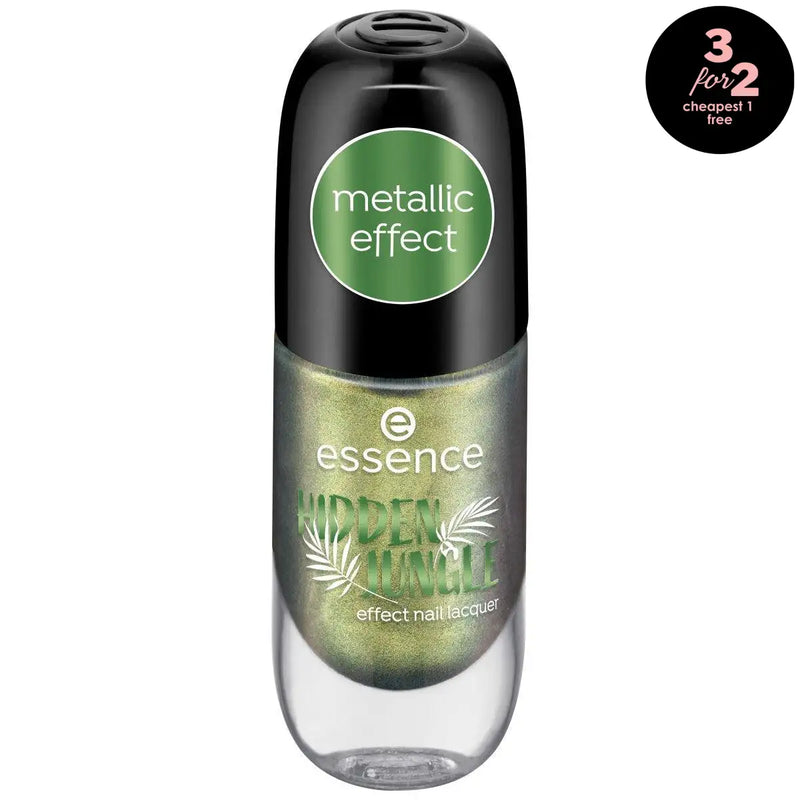 Essence Hidden Jungle Effect Nail Lacquer Essence Cosmetics 06 Magical Emerald  