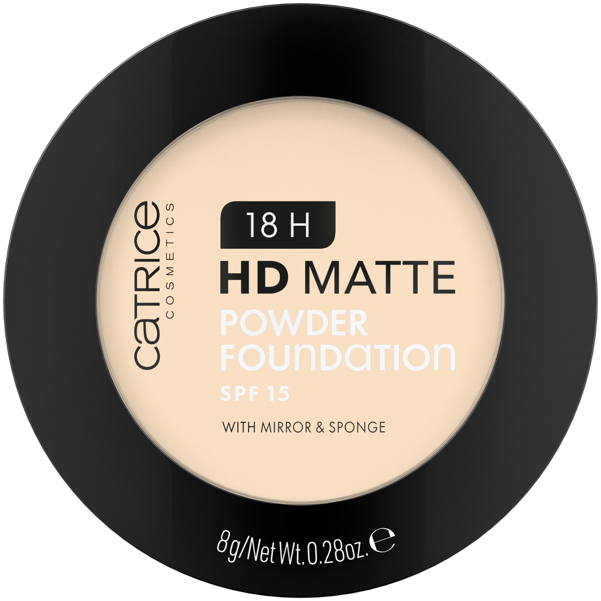 Catrice 18H HD Matte Powder Foundation Catrice Cosmetics 001C  