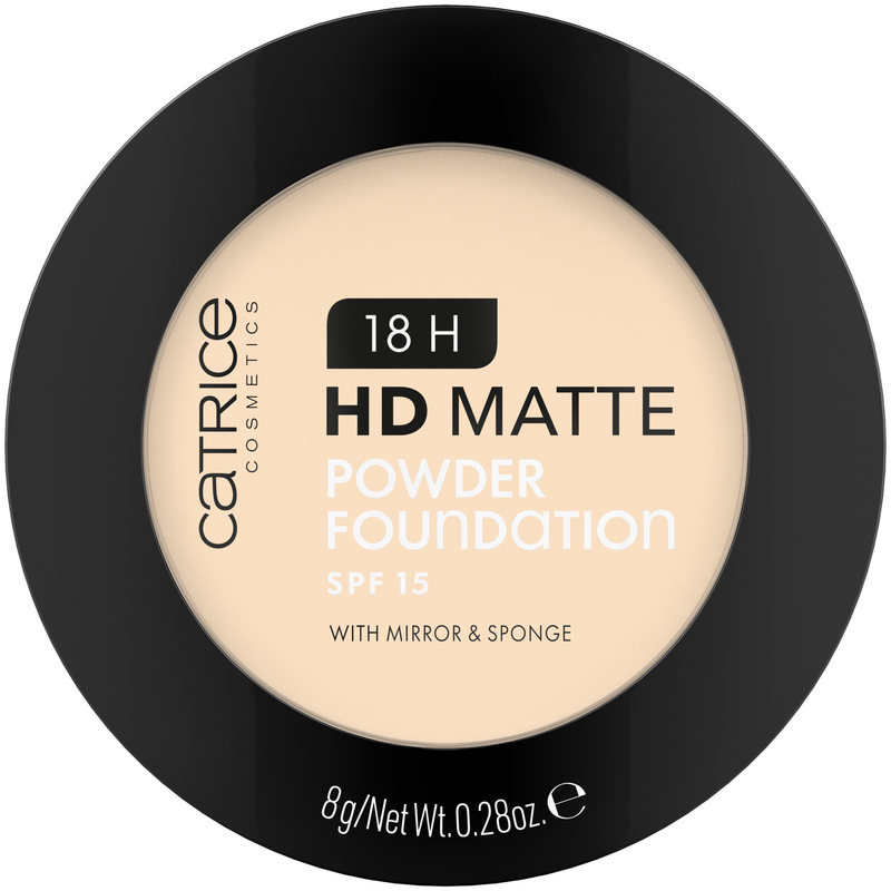 Catrice 18H Hd Matte Powder Foundation CATRICE Cosmetics 001C  