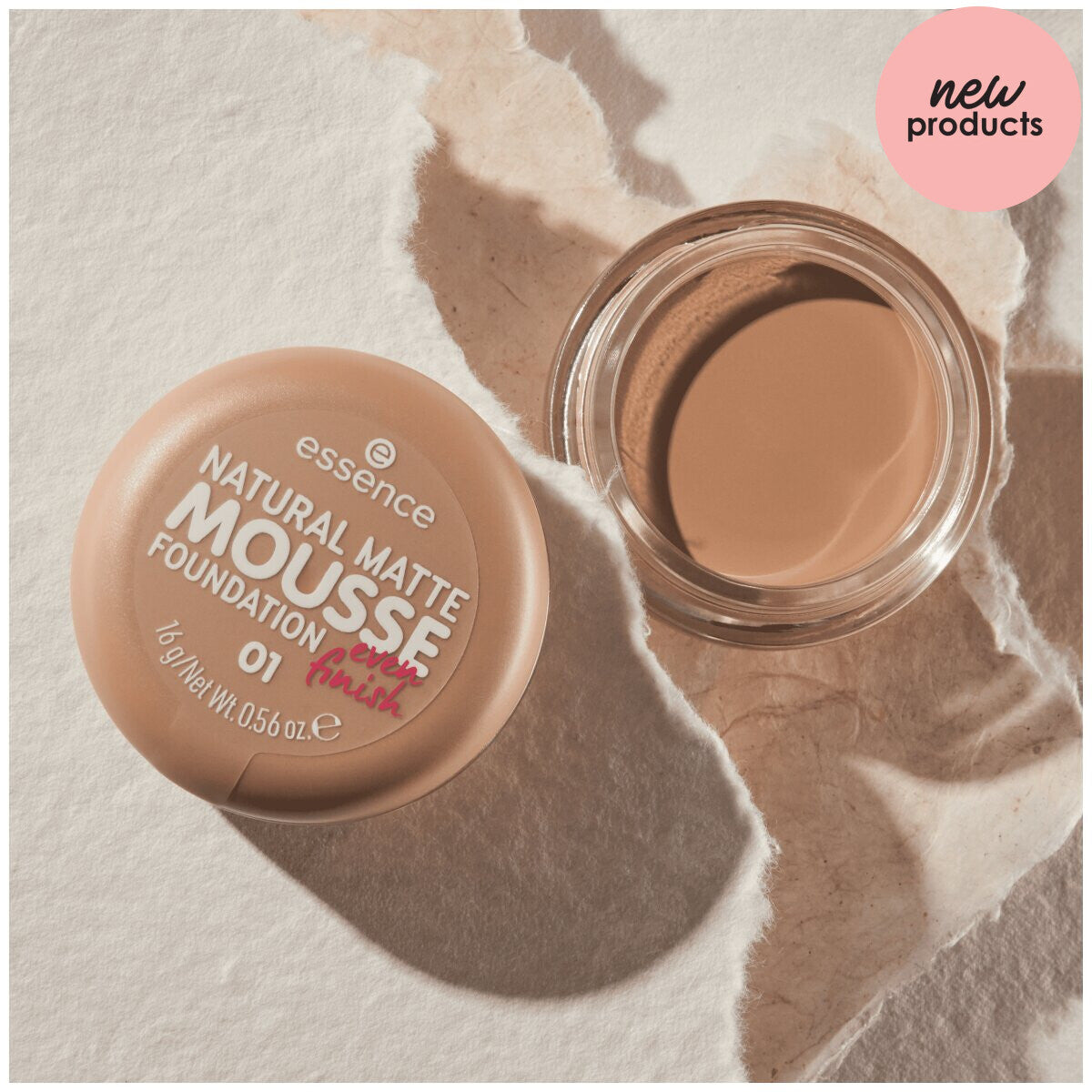 essence Natural Matt Mousse Foundation essence Cosmetics   