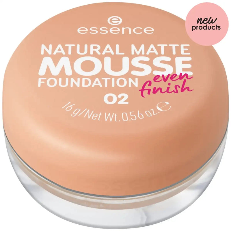 essence Natural Matt Mousse Foundation Essence Cosmetics 02  
