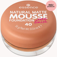 essence Natural Matt Mousse Foundation essence Cosmetics 40  