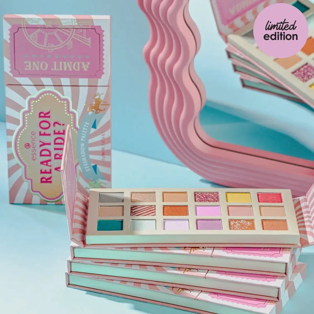 essence Ready for a Ride? Eyeshadow Palette | Ticket For A Fun Ride Essence Cosmetics   