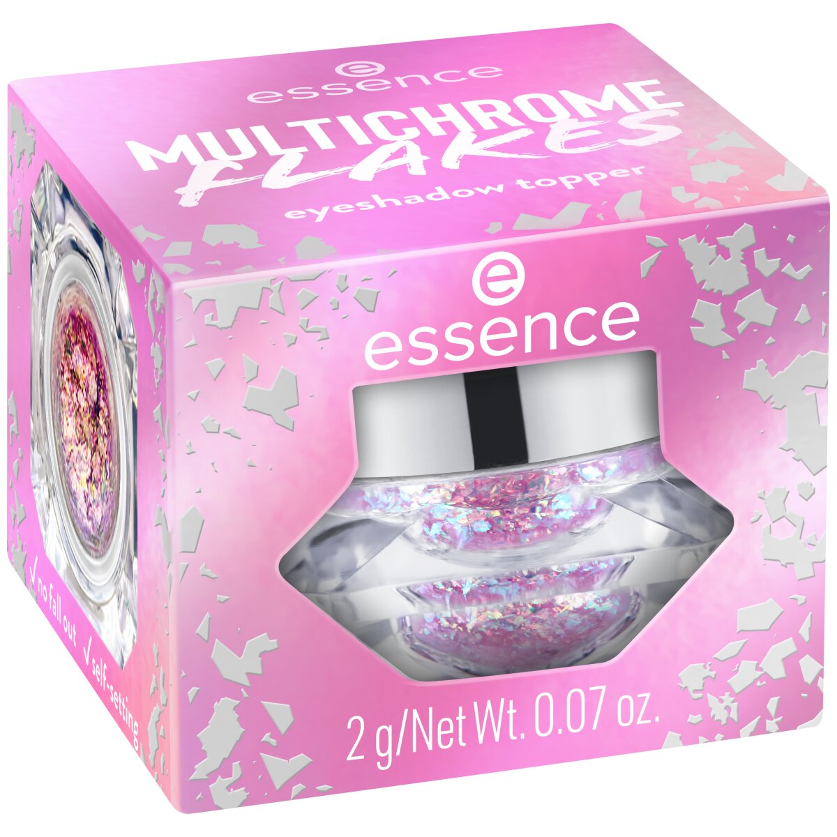 essence Multichrome Flakes Eyeshadow Topper essence Cosmetics   