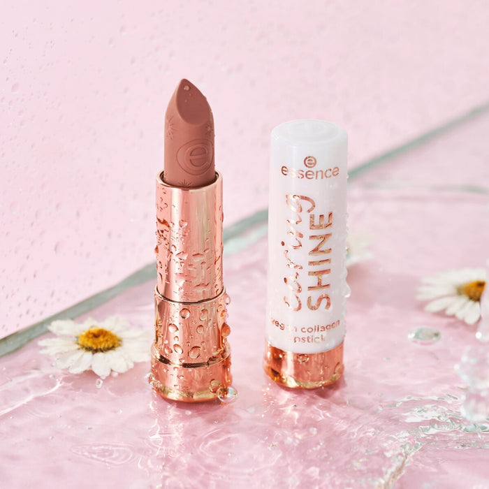 essence Caring Shine Vegan Collagen Lipstick 206 | My Choice essence Cosmetics   