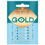 essence Stay Bold, It's Gold Nail Sticker Essence Cosmetics   